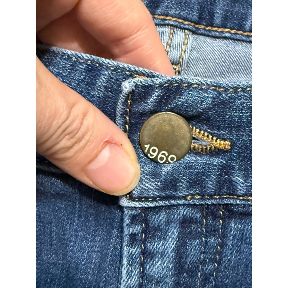 Gap 1969 Jeans Women's Size 29/8R Blue Denim Bootcut Pockets Mid Rise Pockets - Picture 4 of 12